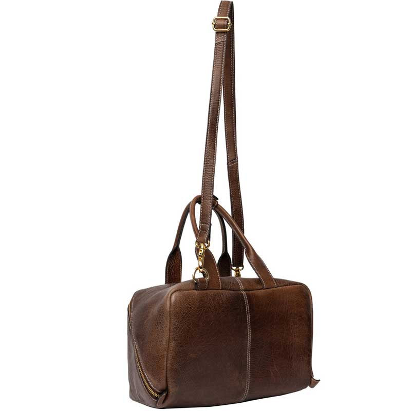 Lædertaske project 39 fra RE:DESIGNED valnød