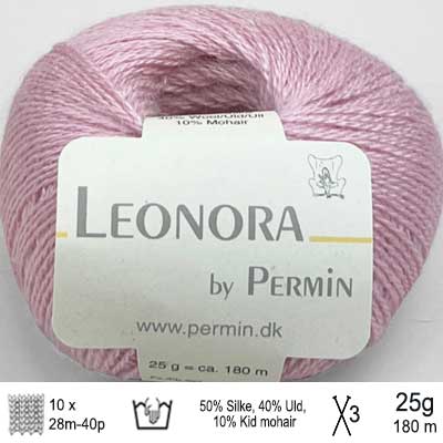 Leonora garn fra Permin Candyfloss