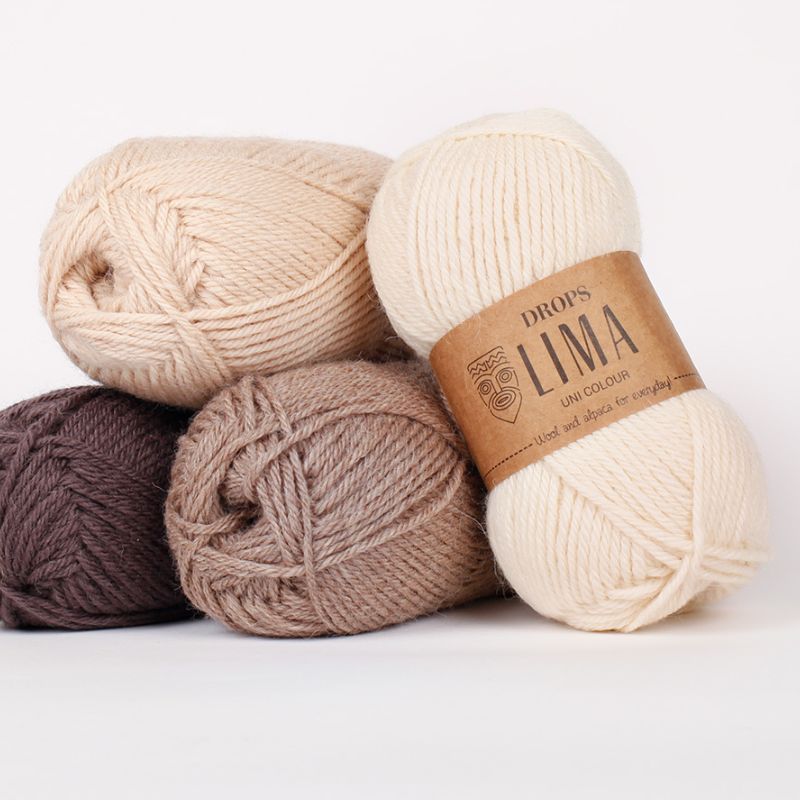 Lima garn fra DROPS garnstudio