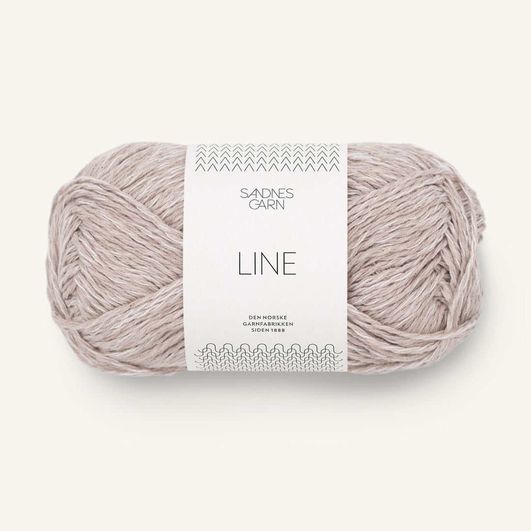Line garn fra Sandnes Garn Lys beige