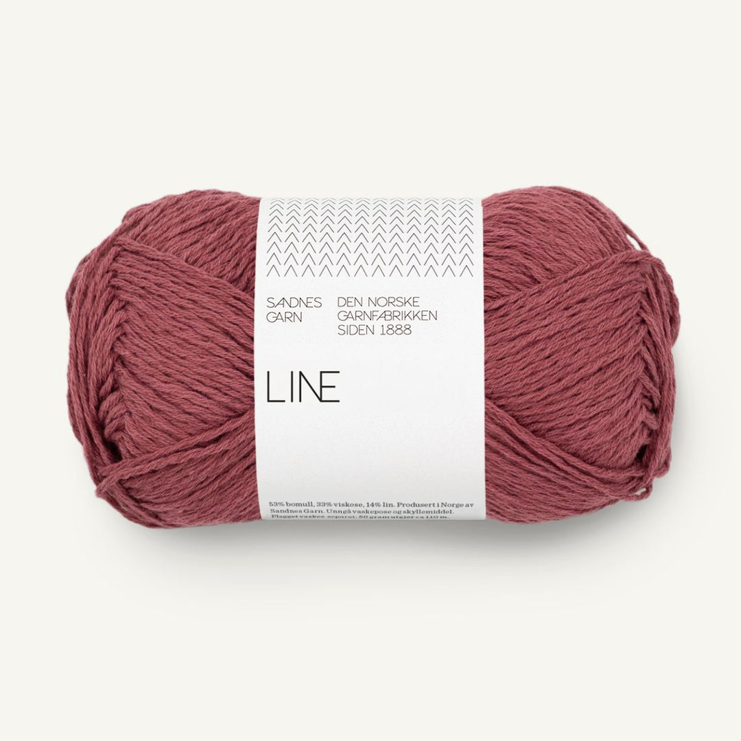Line garn fra Sandnes Garn Rustic rose
