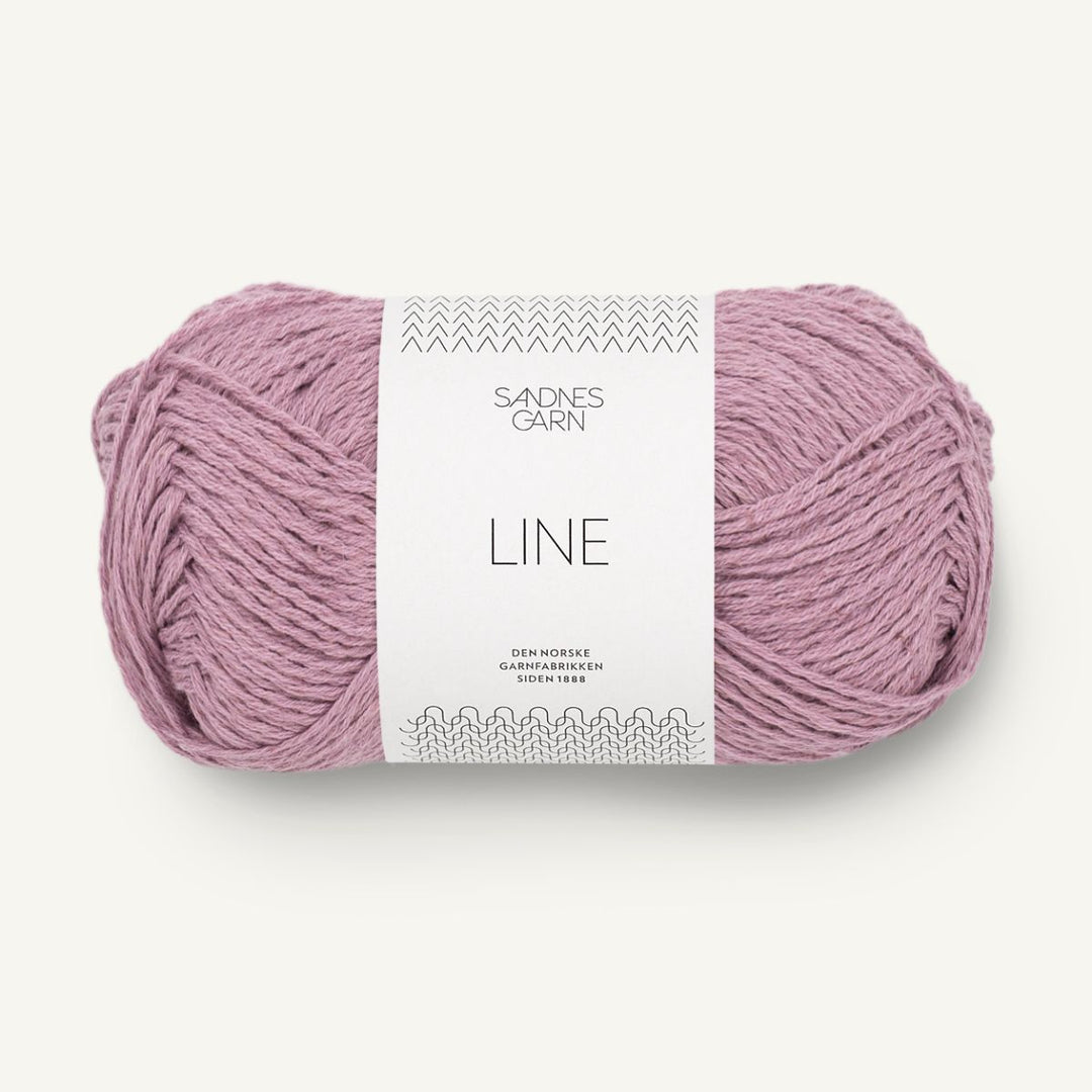 Line garn fra Sandnes Garn Rosa lavendel