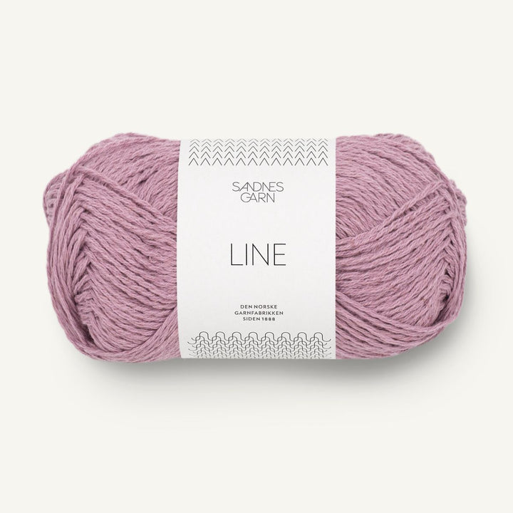 Line garn fra Sandnes Garn Rosa lavendel