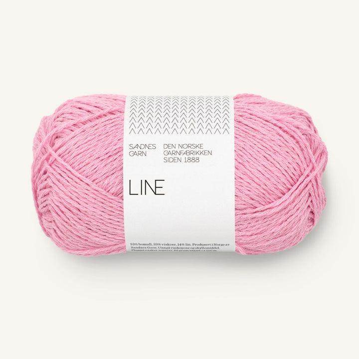 Line garn fra Sandnes Garn Pink lilla