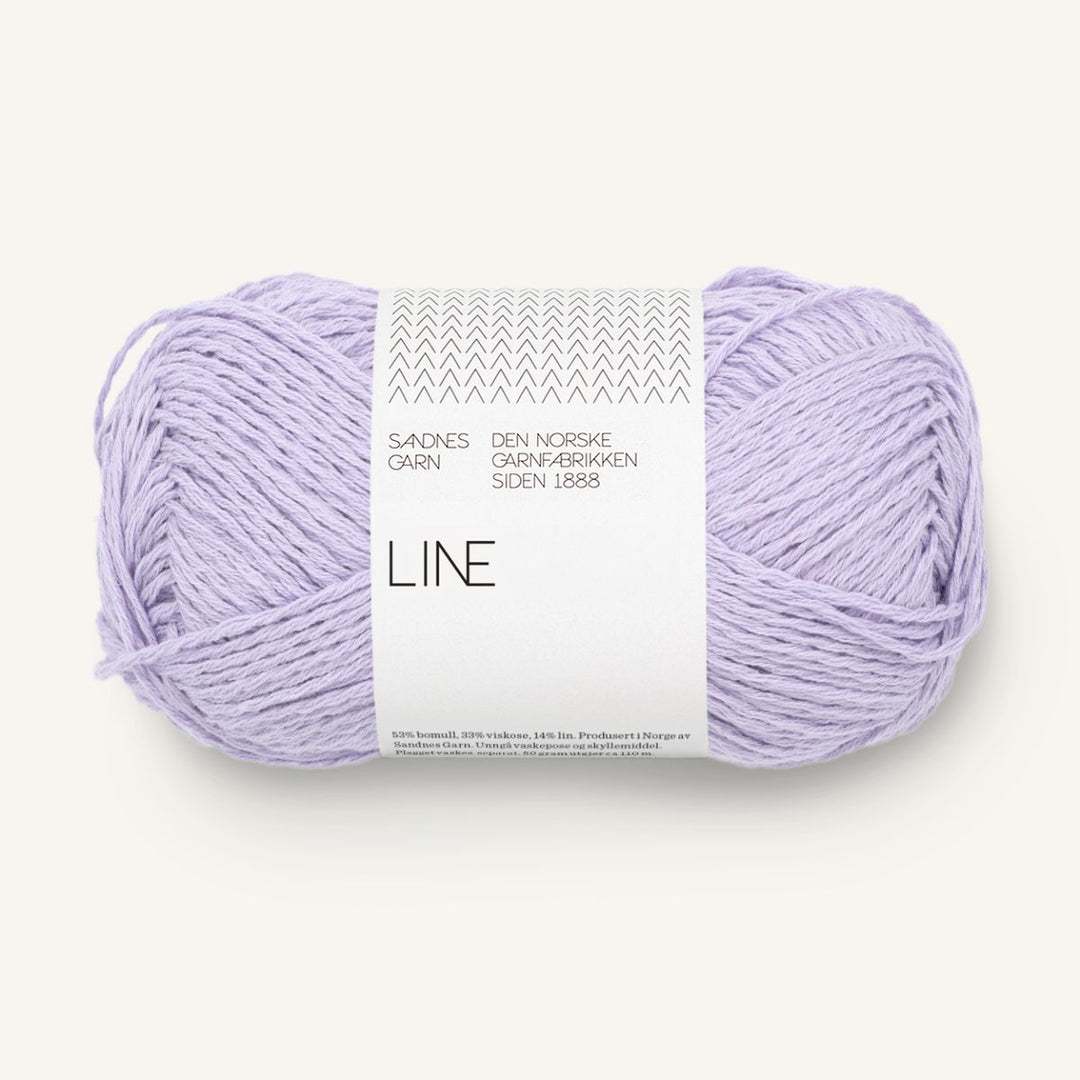 Line garn fra Sandnes Garn Lavendel