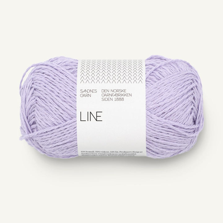 Line garn fra Sandnes Garn Lavendel
