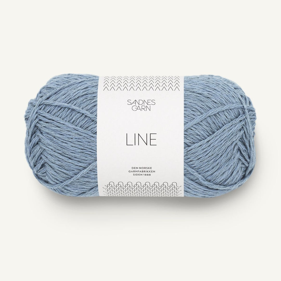 Line garn fra Sandnes Garn Blå hortensia