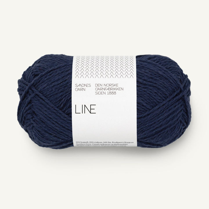 Line garn fra Sandnes Garn Seaside navy
