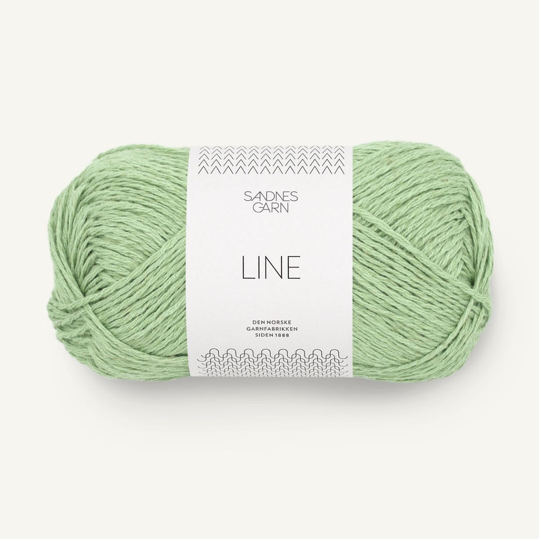 Line garn fra Sandnes Garn Spring green
