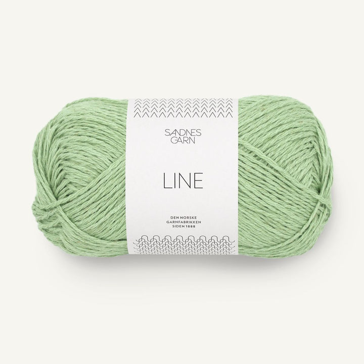 Line garn fra Sandnes Garn Spring green