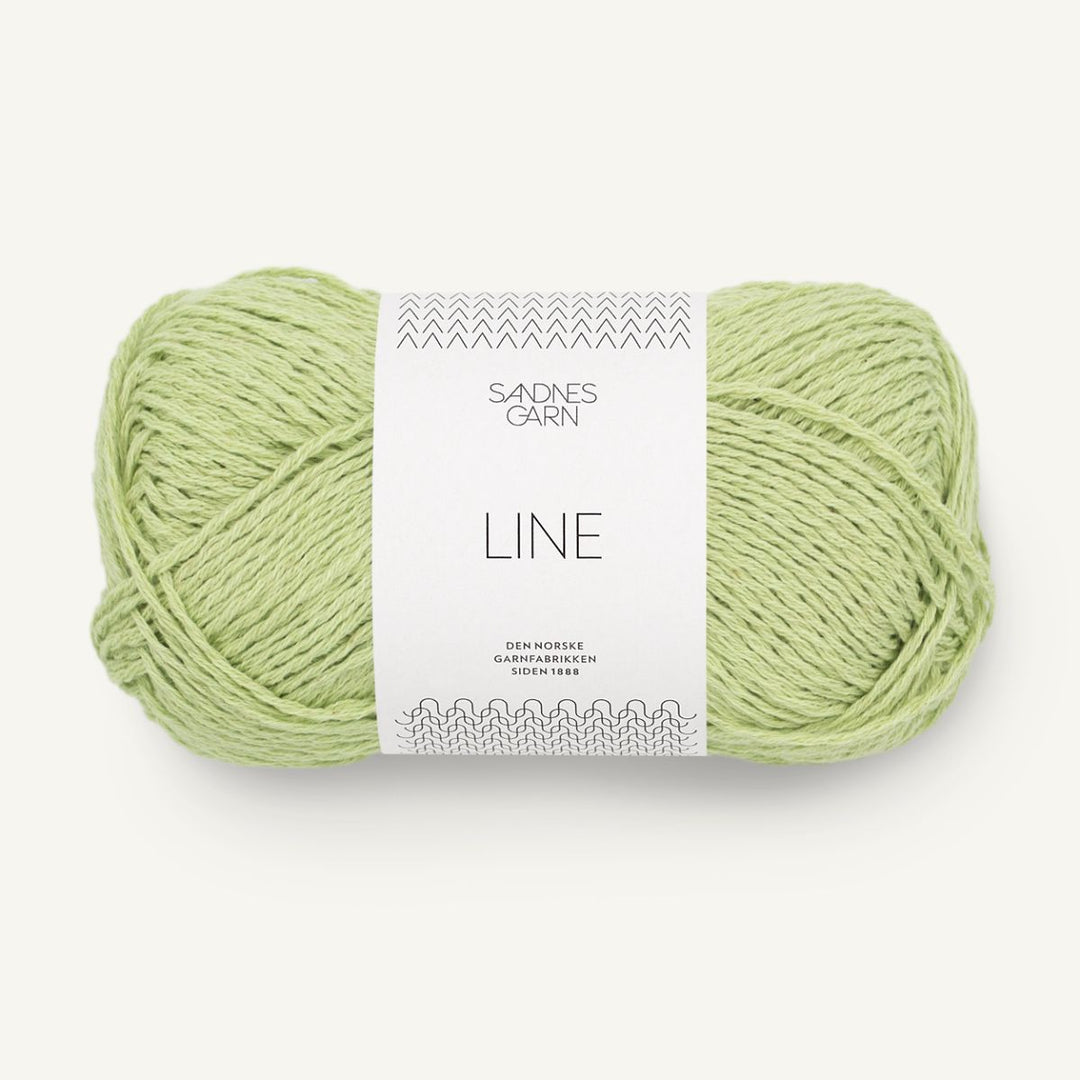 Line garn fra Sandnes Garn Lime punch