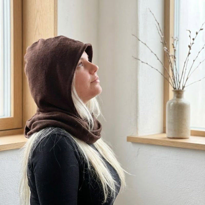 Sypakke Hoodie Halsedisse A908 i strikstof