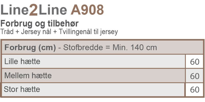 Sypakke Hoodie Halsedisse A908 i strikstof