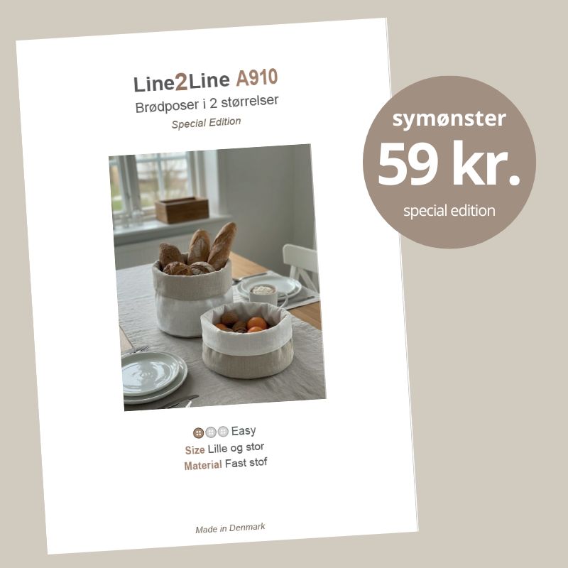 Line2Line A910 brødposer i 2 størrelser