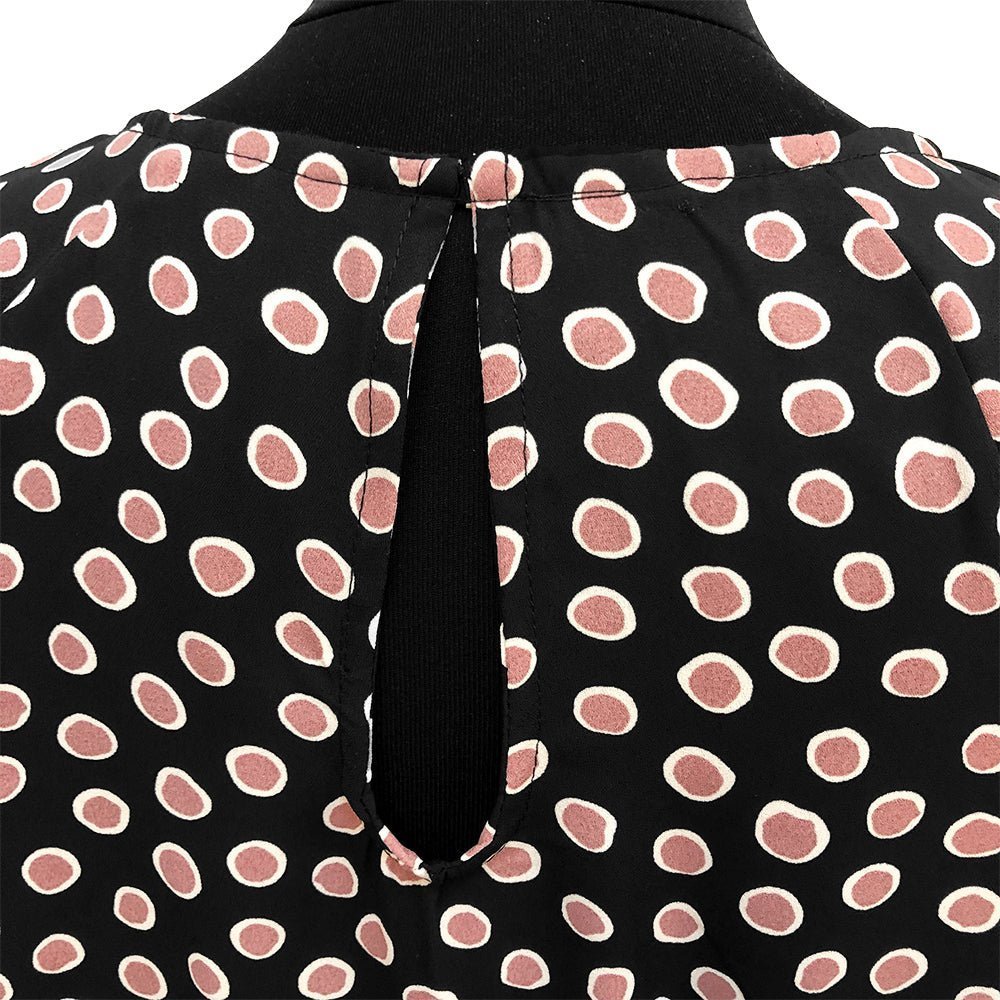 Line2Line B1236 Bluse med slids i nakken
