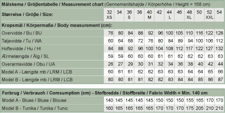 Line2Line B1254 Bluse med rynker og slids