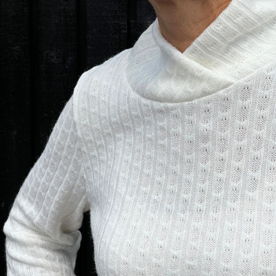 Line2Line B1258 Bluse med tre forskellige kraver