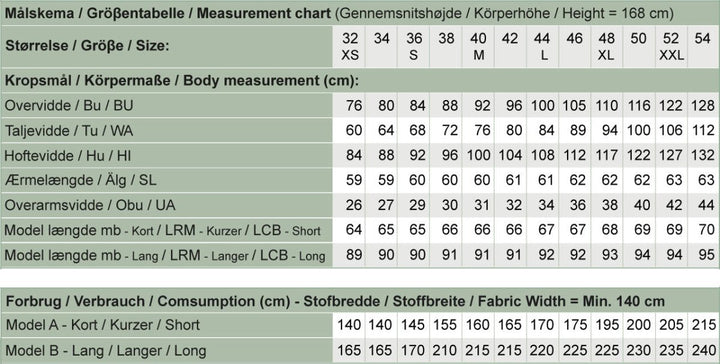 Line2Line B1260 Skjortebluse med sænket skulder