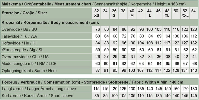 Line2Line B1262 Bluse med knudeeffekt og delsømme - KreStoffer
