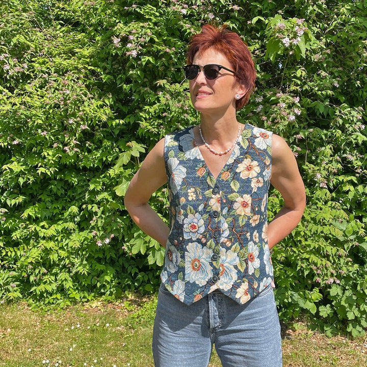 Line2Line B1264 Vest / top med prinsessesnit