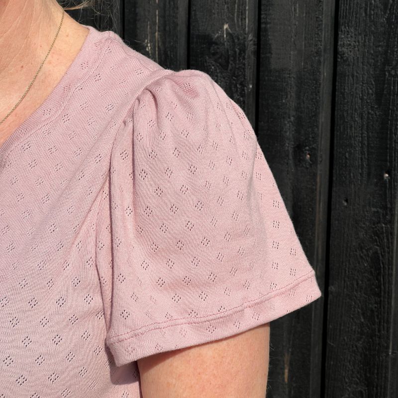 Line2Line B1265 T-shirt med pufærmer