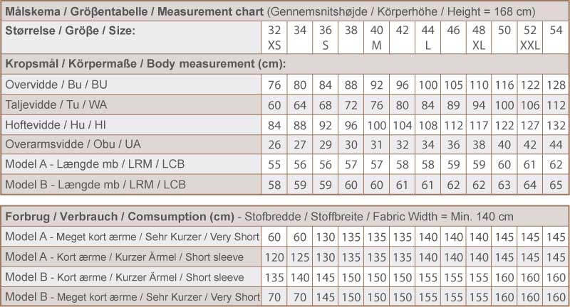 Line2Line B1275 Bluse med vingeærme, rynk og rib