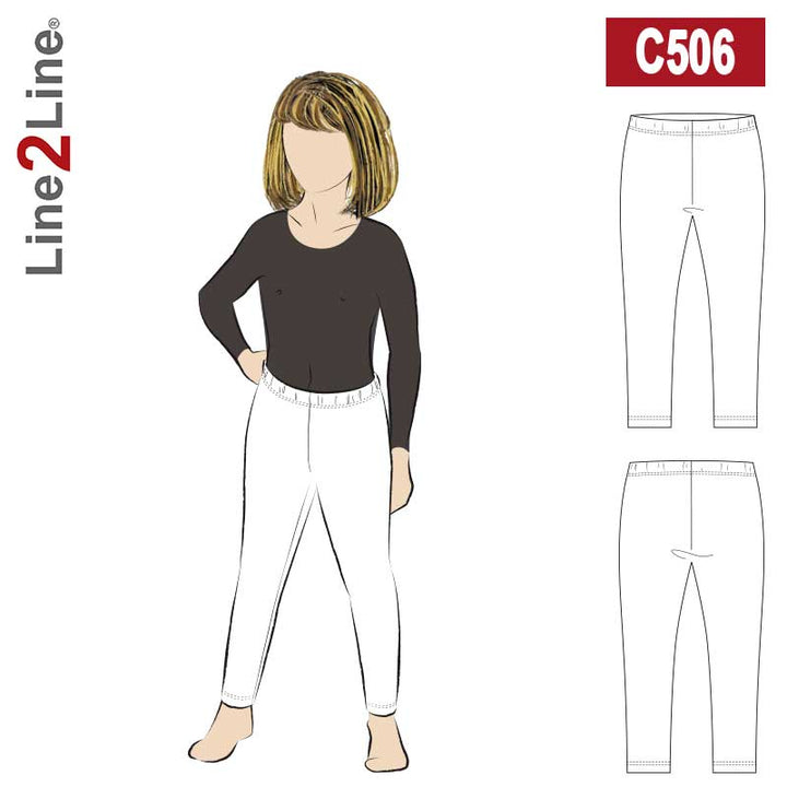 Line2Line C506 Tætsiddende leggins