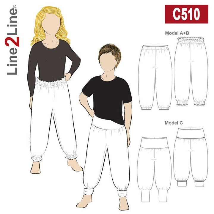 Line2Line C510 Tre slags posebukser, Baby / Børn