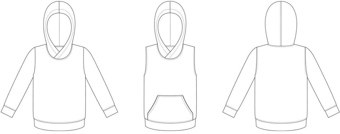 Line2Line C511 Hættetrøje eller sweatshirt - Børn
