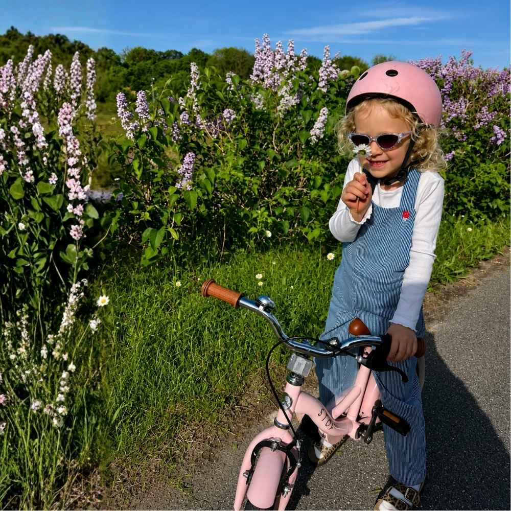 Sypakke C520 Overalls til børn i mælkedrengestriber
