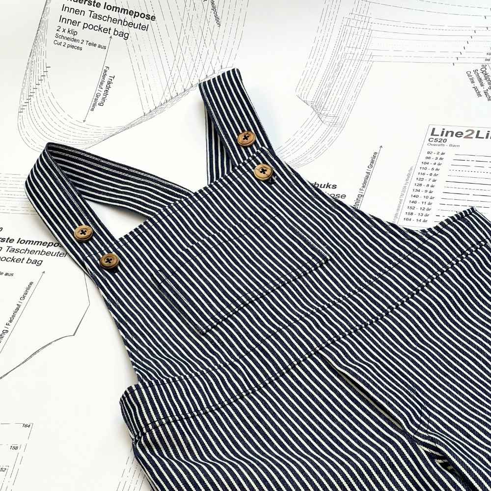 Line2Line C520 Overalls til børn