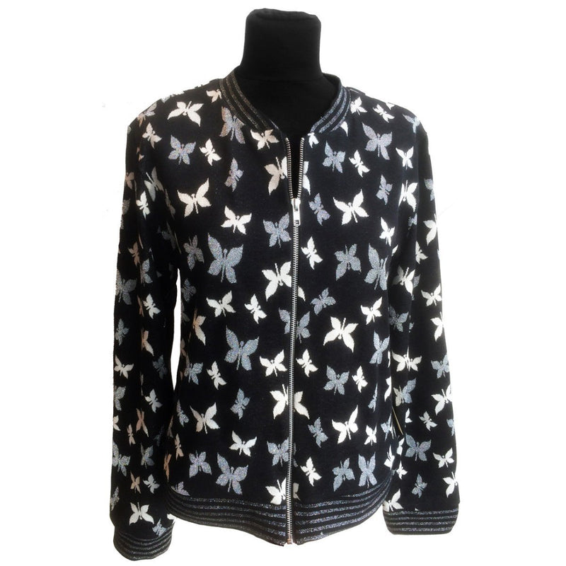 Line2Line J457 Bomber jakke med ribkanter - KreStoffer