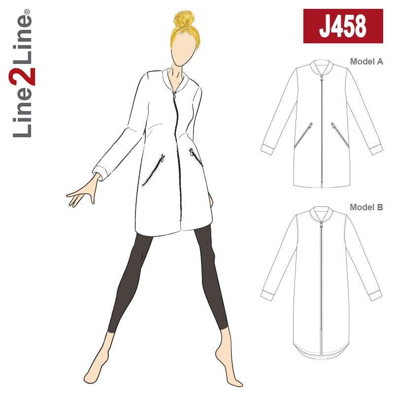 Line2Line J458 Bomberfrakke - KreStoffer