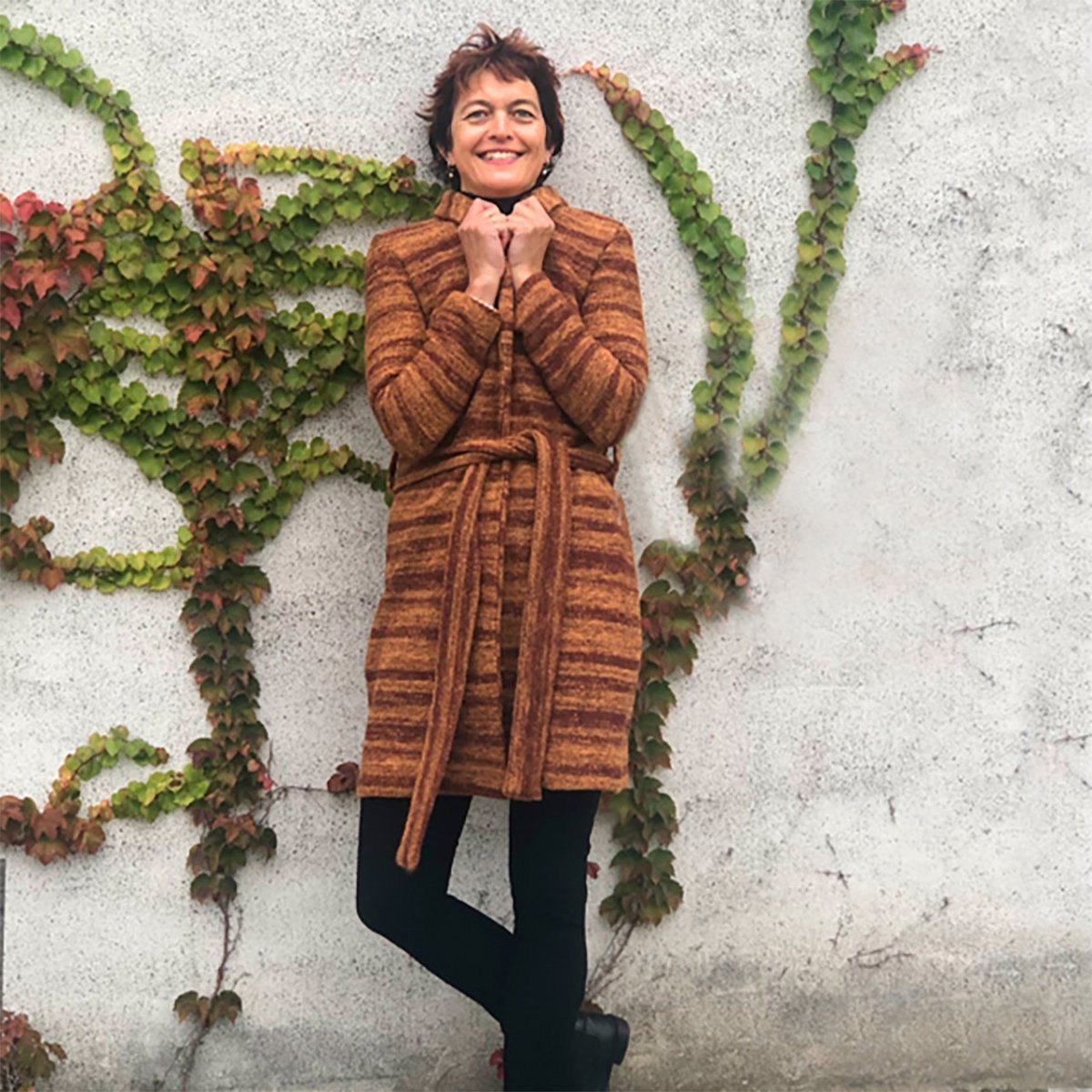 Line2Line J460 Cardigan med sjalskrave