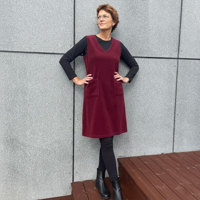 Line2Line K2258 Spencer med v-hals