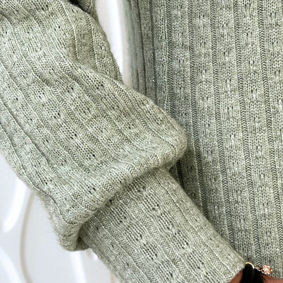 Strikstof med glimmer i lys olivengrøn