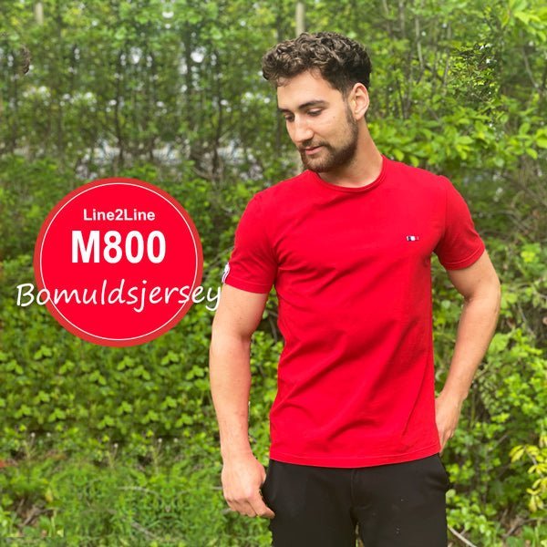 Line2Line M800 Herre T - shirt - KreStoffer