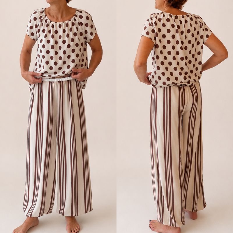 Sypakke til B1229 Raglan T-shirt med rund hals i fast viscose