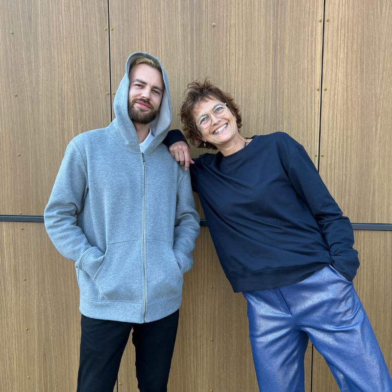 Line2Line U100 Sweatshirt eller hættetrøje - Unisex - KreStoffer