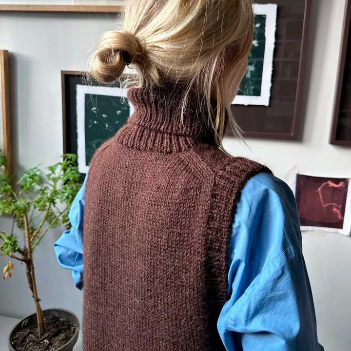 Lulu Slipover Chunky Edition fra PetiteKnit (Opskrift i fysisk papirudgave)