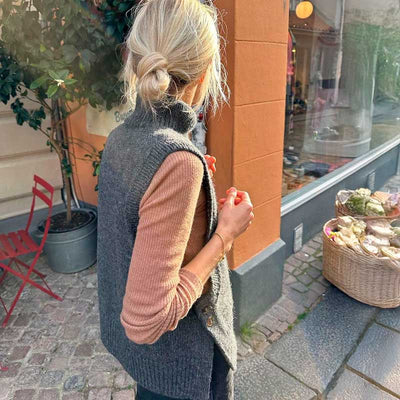 Lulu Slipover fra PetiteKnit (Opskrift i fysisk papirudgave) - KreStoffer