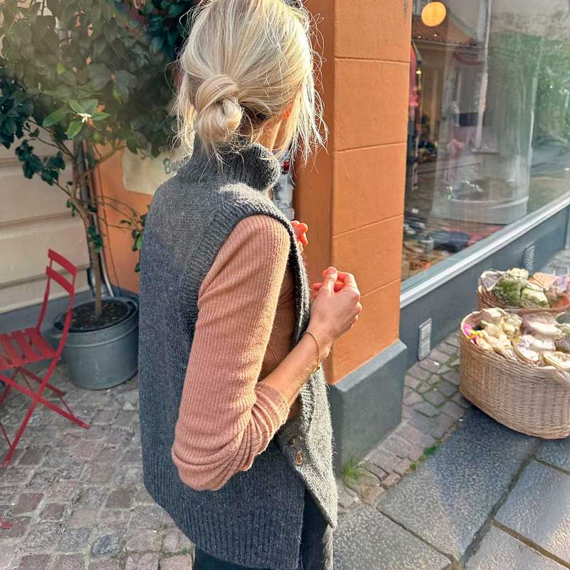 Lulu Slipover fra PetiteKnit (Opskrift i fysisk papirudgave) - KreStoffer