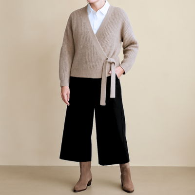 Strikkekit 2409-4 Lumen Cardigan i Tynd Peer Gynt & Tynd Silk Mohair