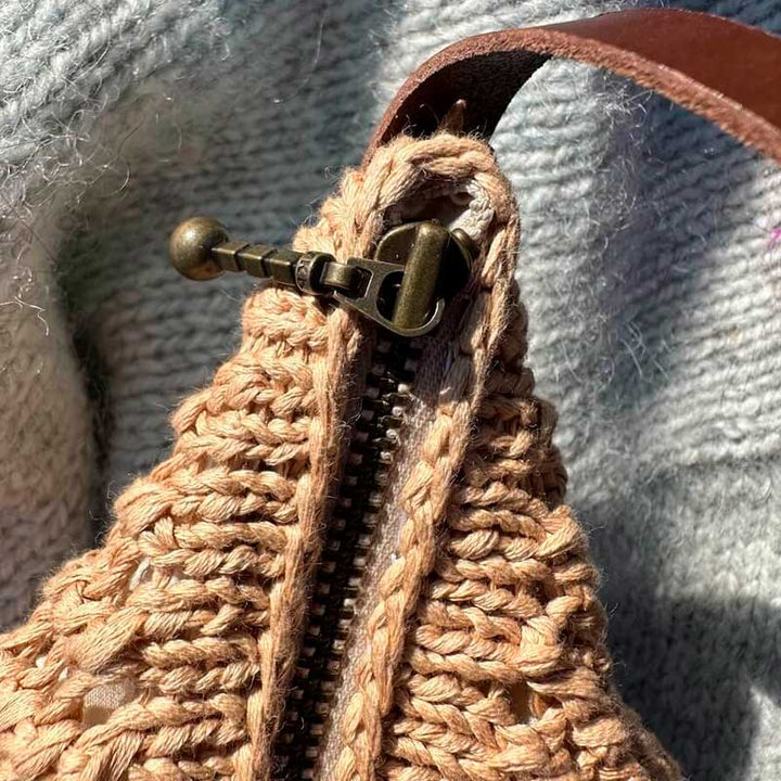 Lynlås 28 cm i sort passer til stor Juno Bag fra PetiteKnit