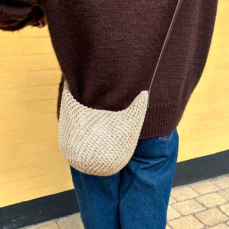 Lynlås 28 cm i sort passer til stor Juno Bag fra PetiteKnit