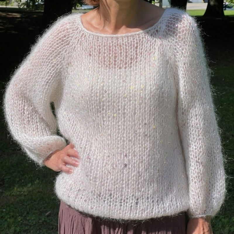 Magic Knit Sweater fra Nordic Knit House by KreStoffer
