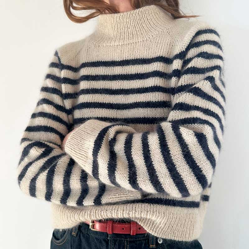 Malo Sweater fra Le Knit (Opskrift i fysisk papirudgave)