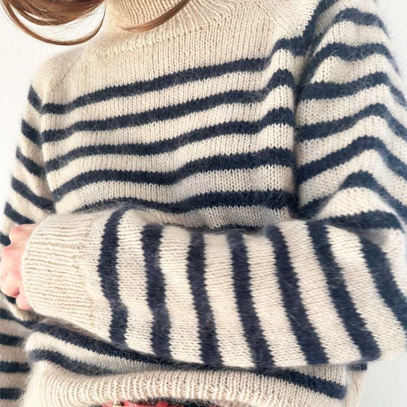 Malo Sweater fra Le Knit (Opskrift i fysisk papirudgave)