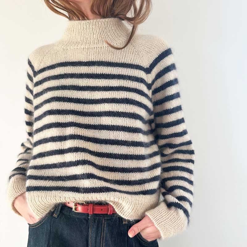 Malo Sweater fra Le Knit (Opskrift i fysisk papirudgave)