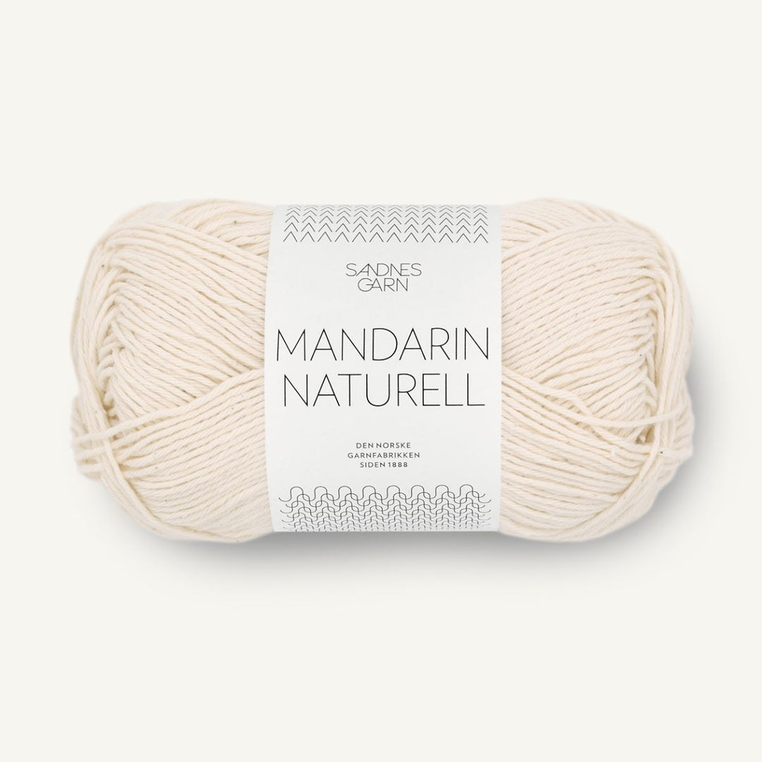 Mandarin Naturel garn fra Sandnes Garn Natur